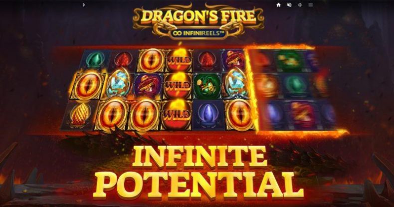 Обзор популярного автомата Dragon’s Fire INFINIREELS